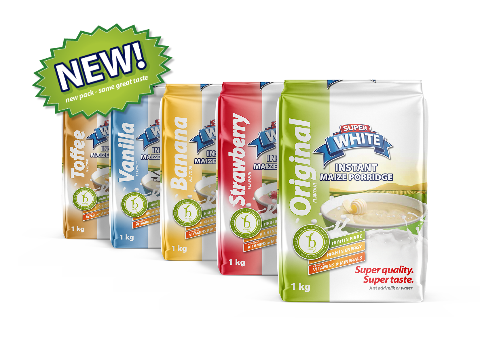 Super White Instant porridge South Africa